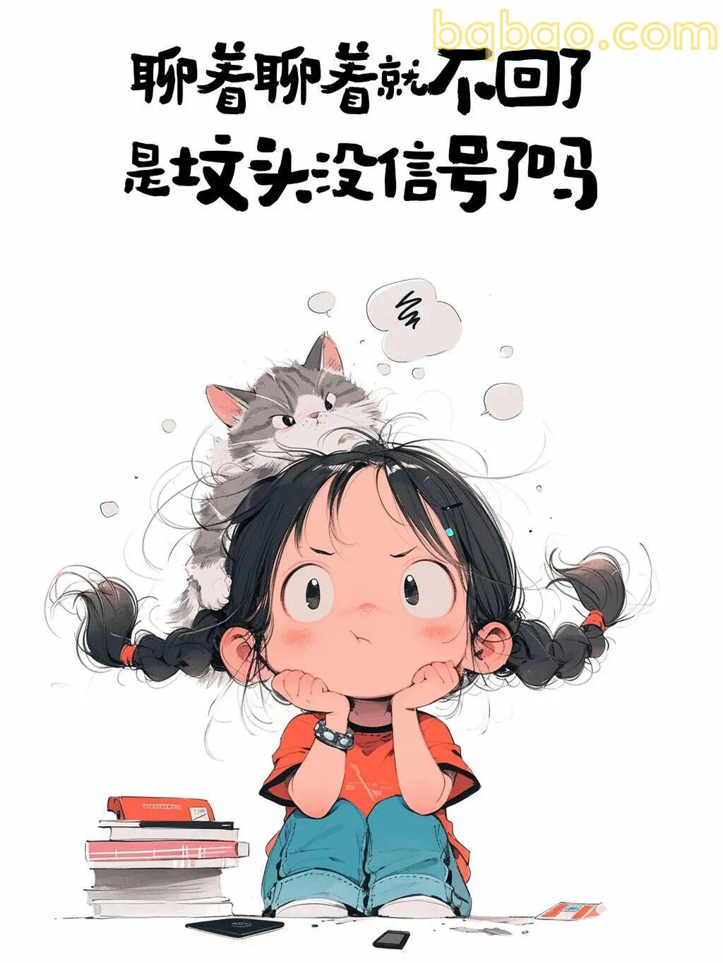 聊着聊着就不回了