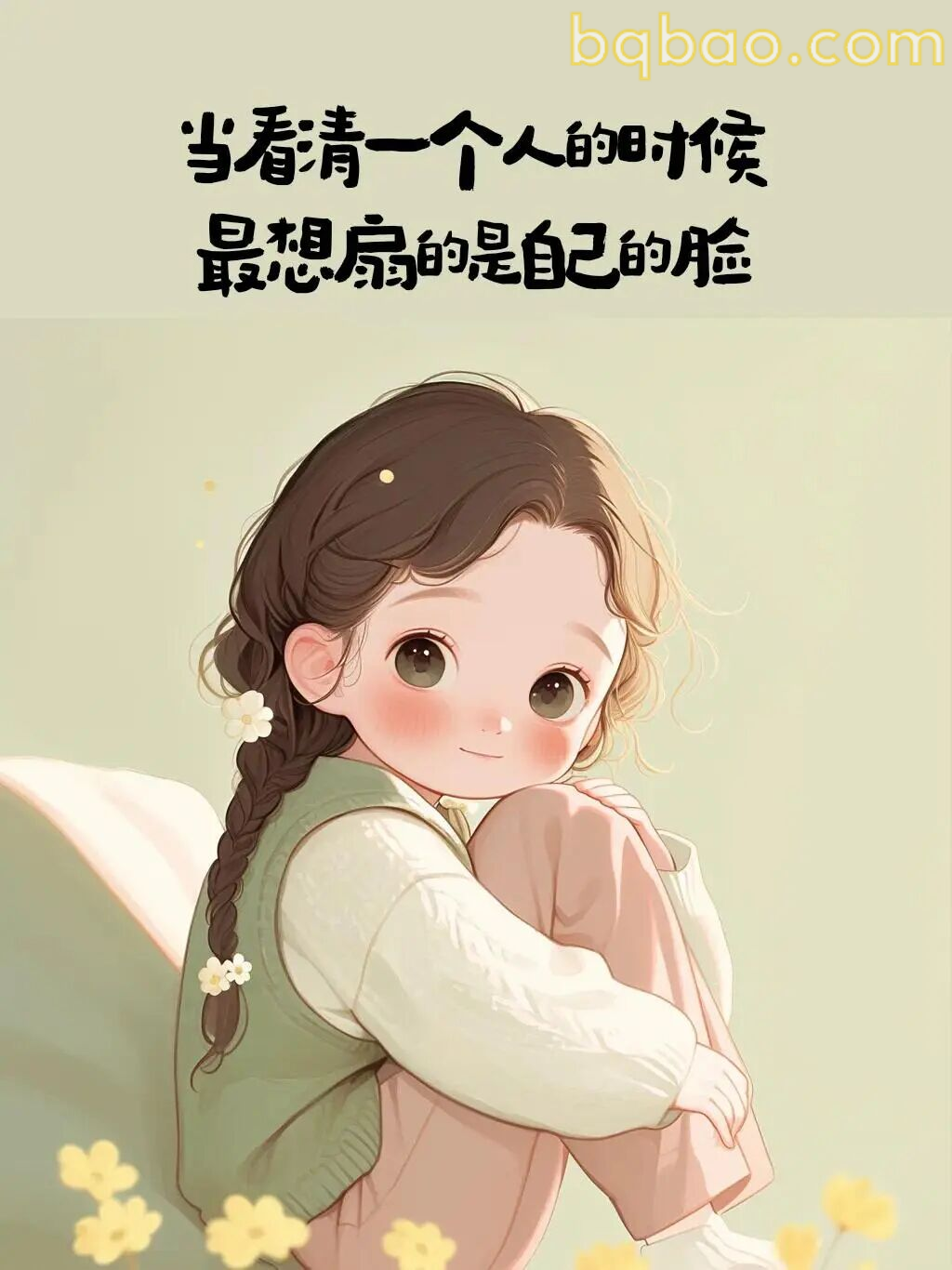 当看清一个人最想扇自己脸