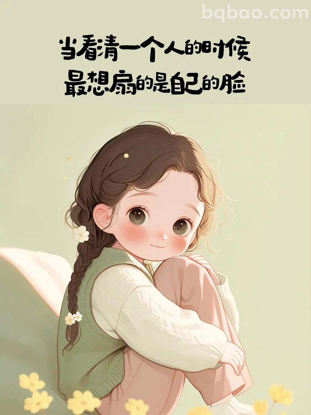 当看清一个人最想扇自己脸