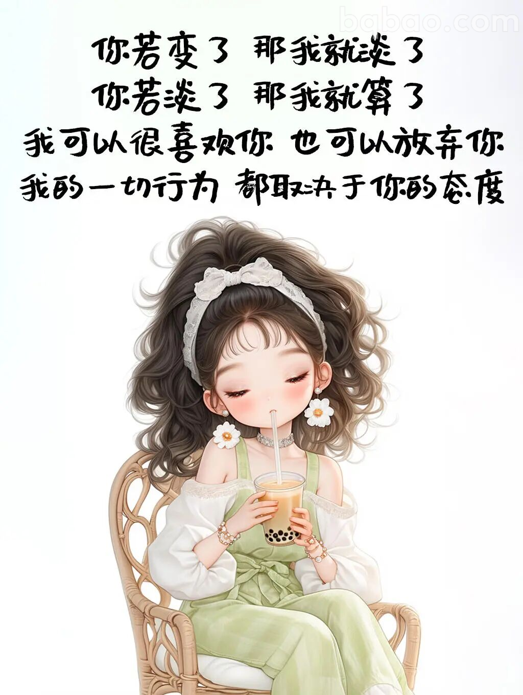 你若变了我就淡了