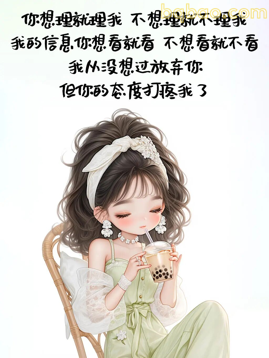 我从没想过放弃你