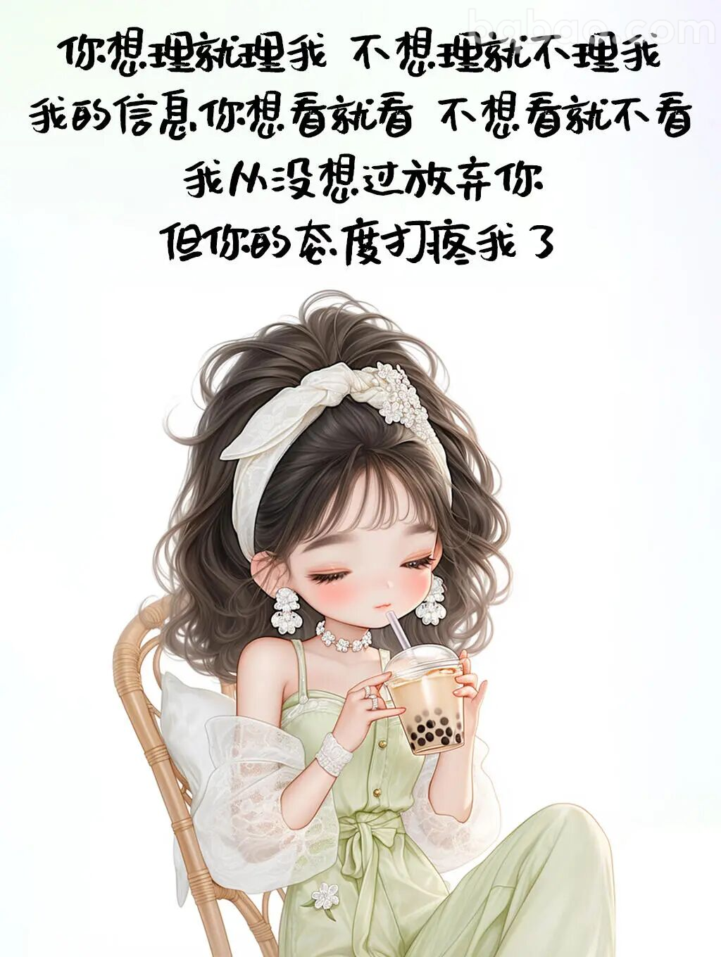 我从没想过放弃你