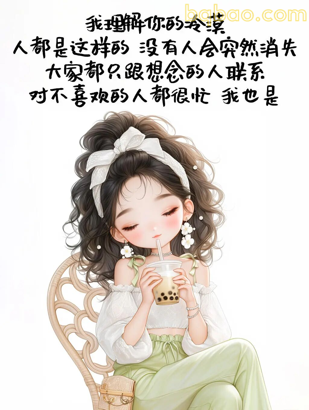 我理解你的冷漠
