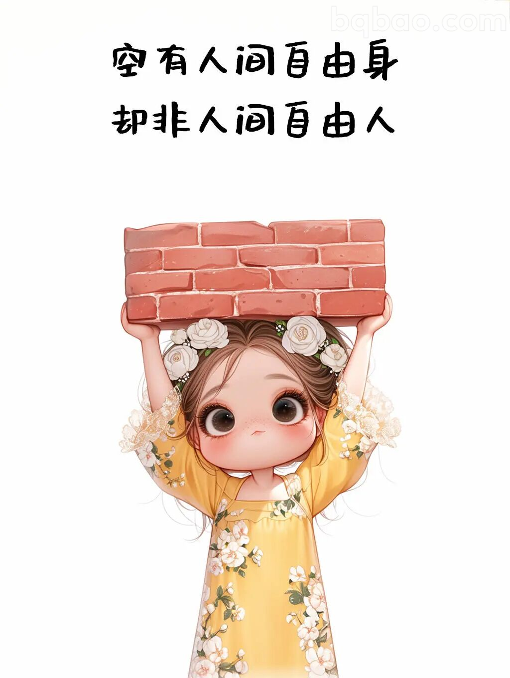 头顶砖块小花仙