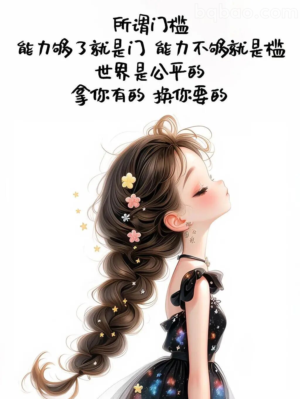 仰望星空的女孩