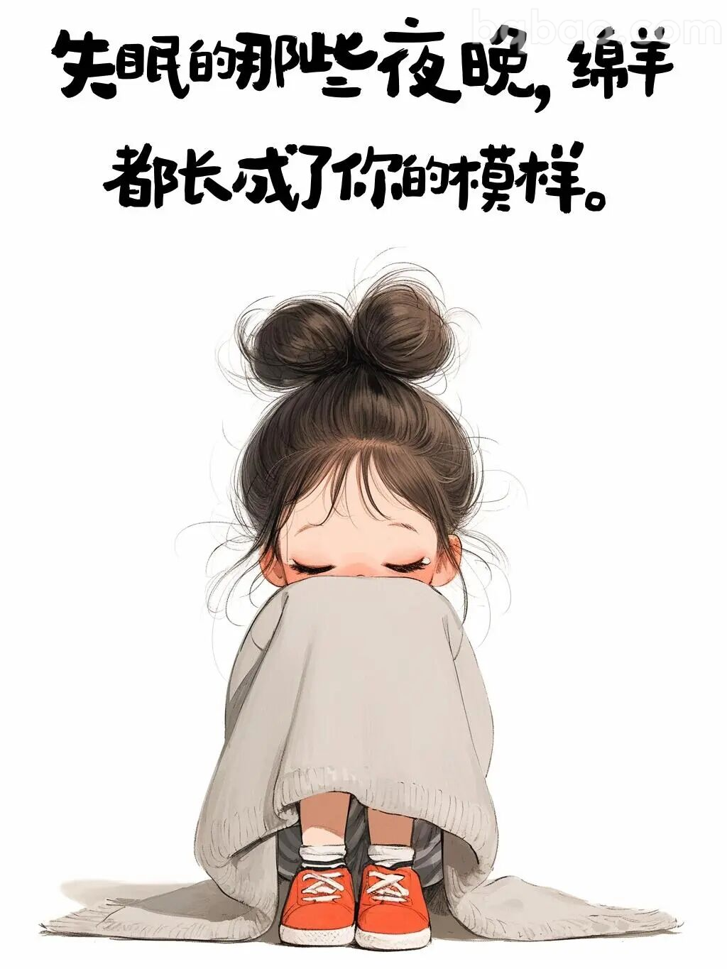 失眠想你表情包