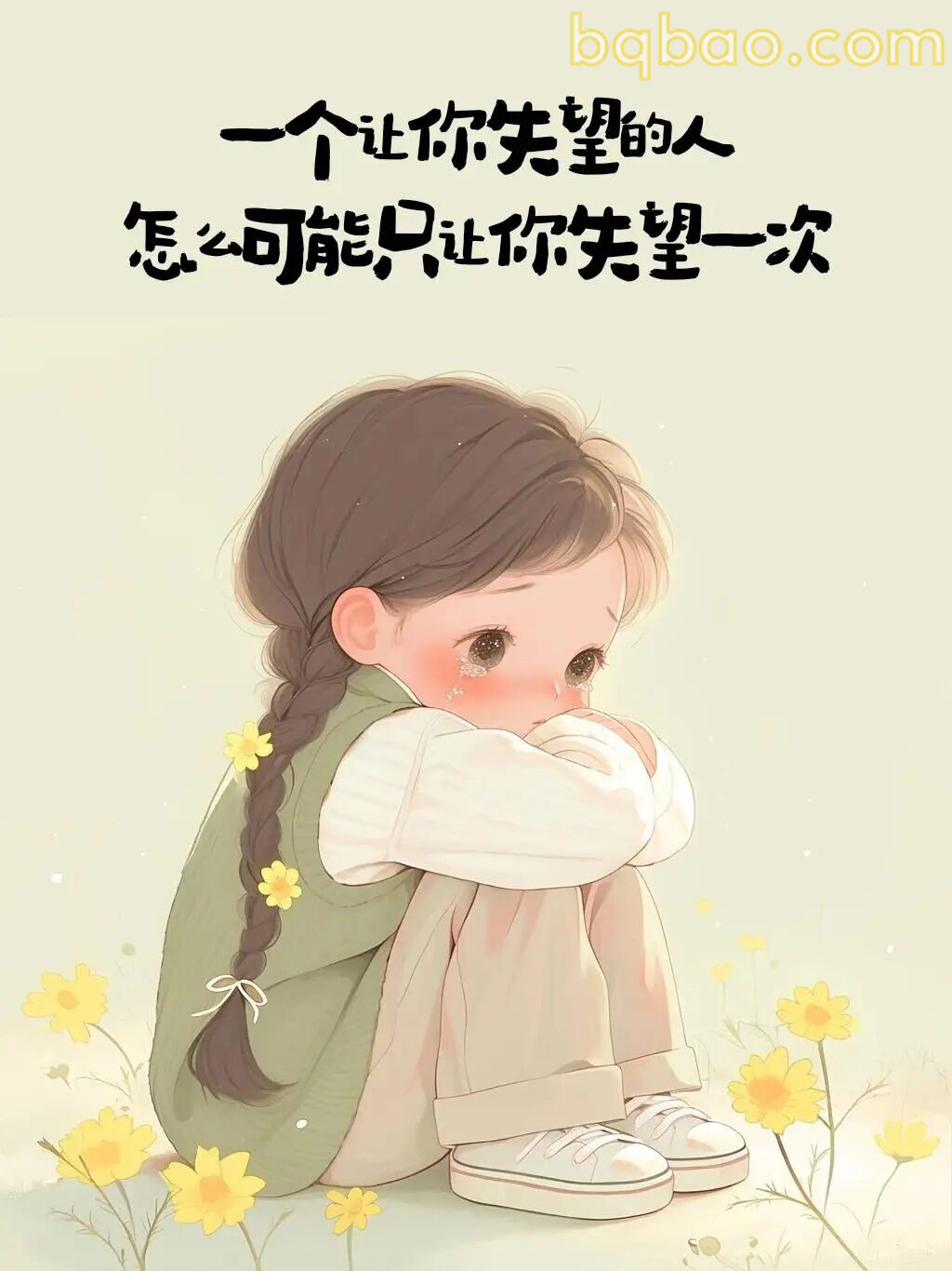 一个让你失望的人