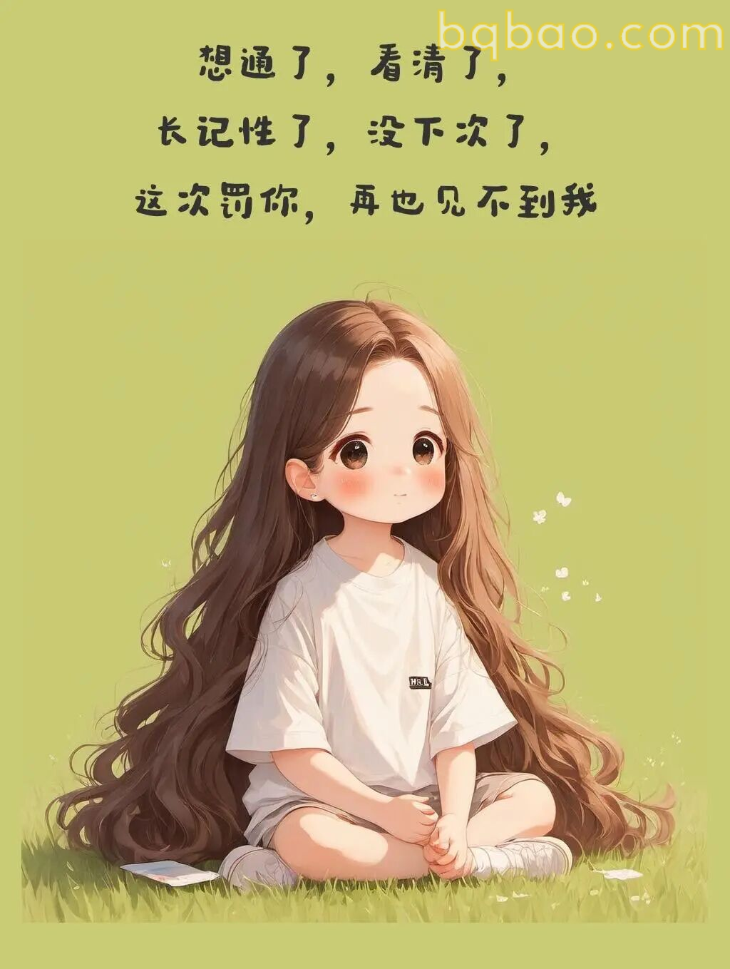 想通了看清了