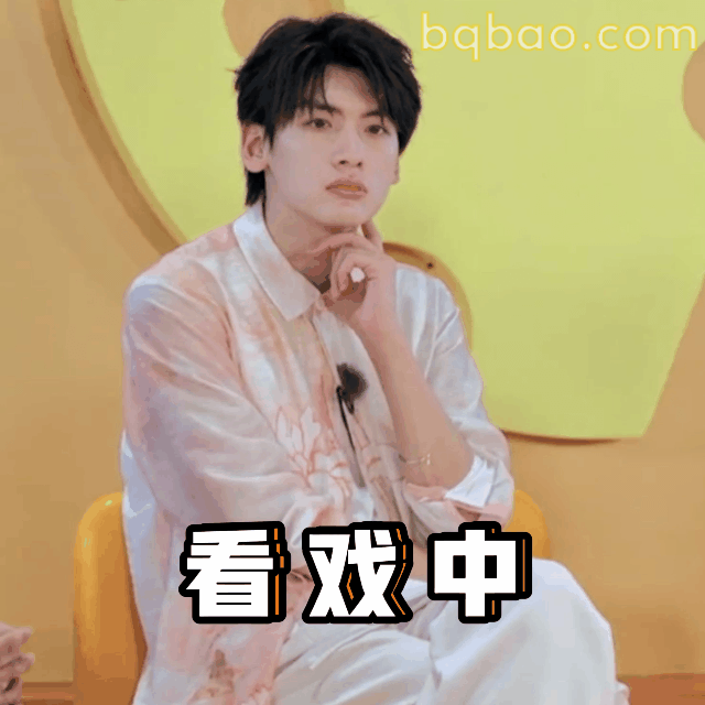 看戏中