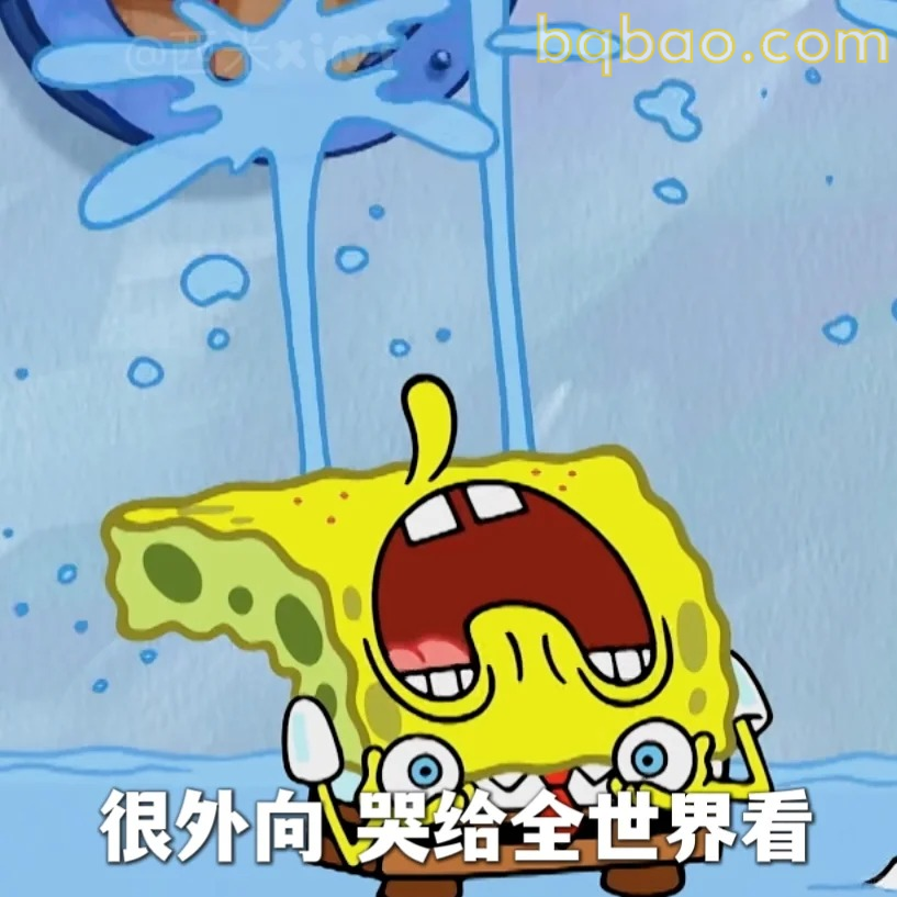 哭给全世界看