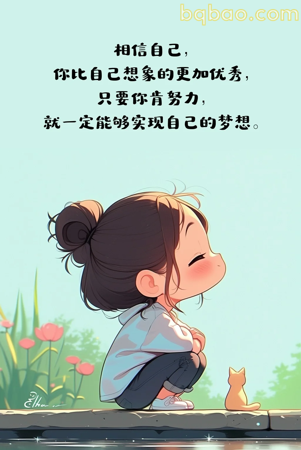 相信自己更优秀