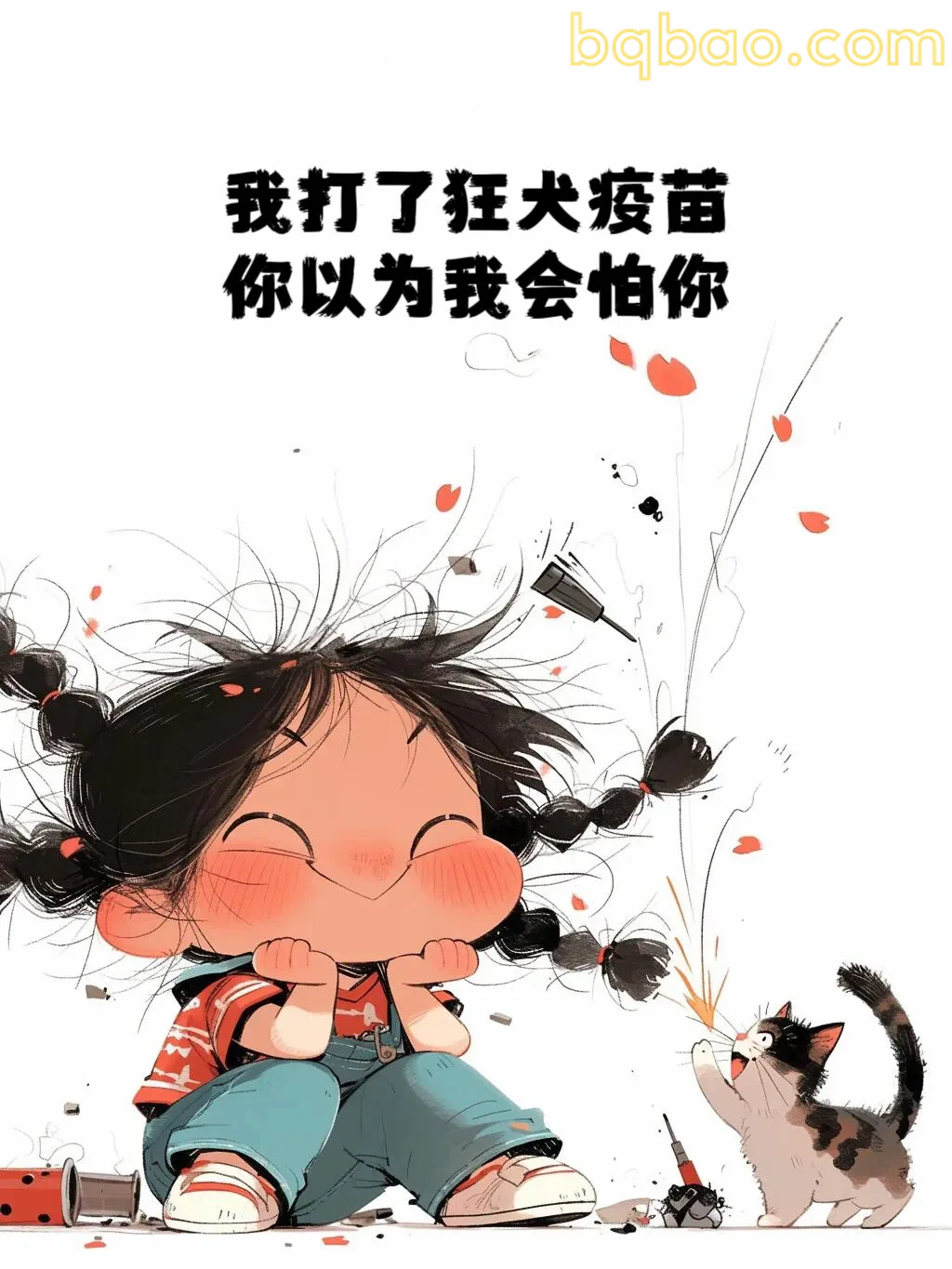 打了疫苗不怕你