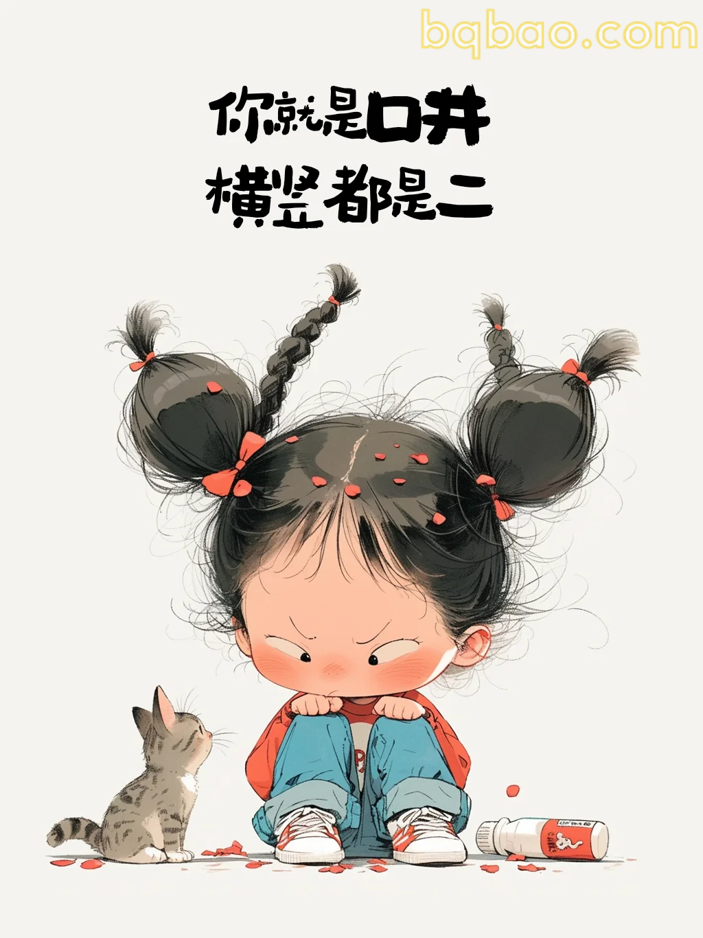 你就是口井横竖都二