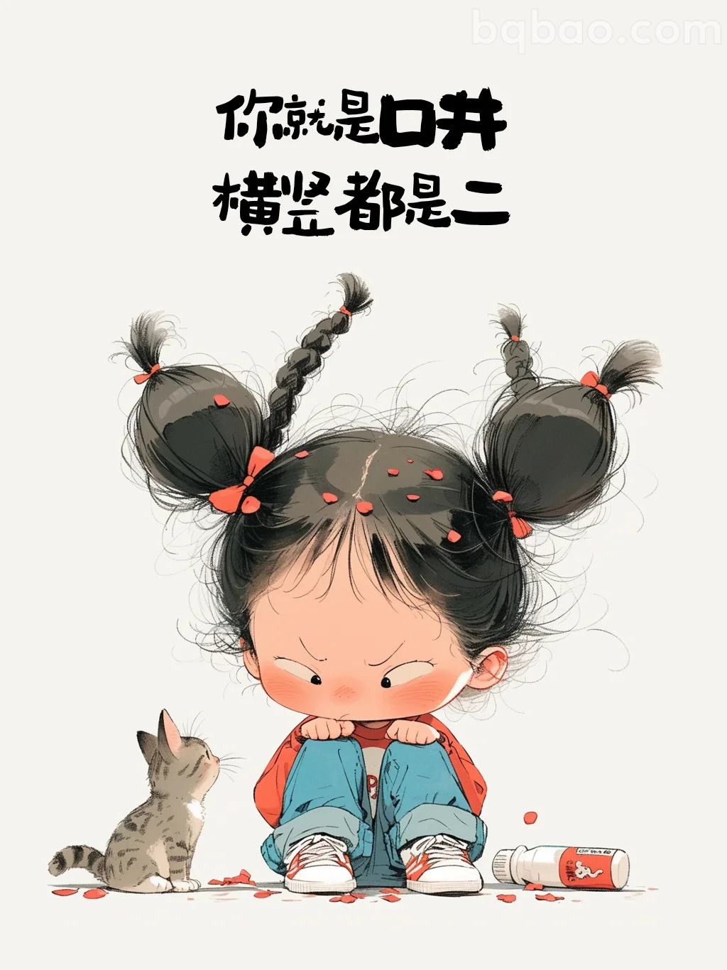 你就是口井横竖都二