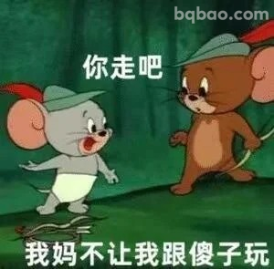 你走吧我妈不让我跟傻子玩