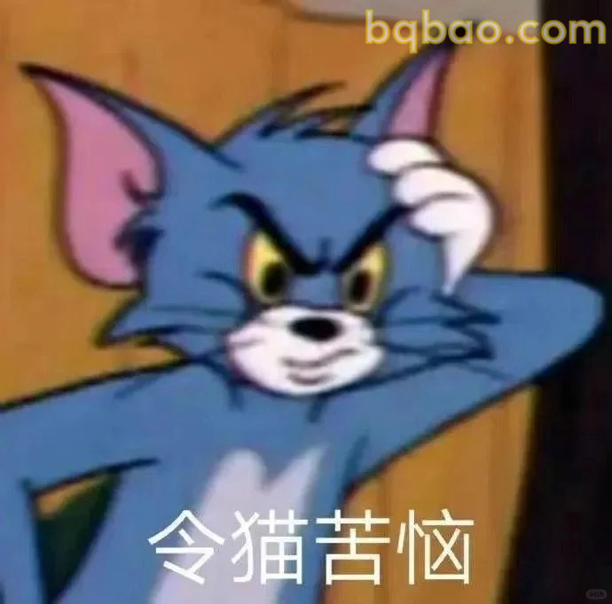 令猫苦恼