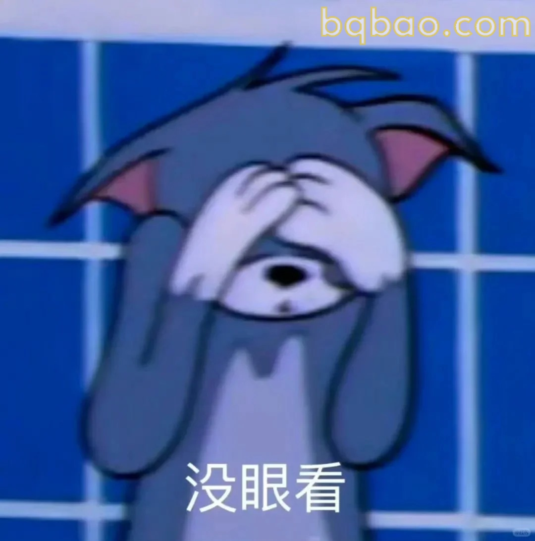 没眼看表情