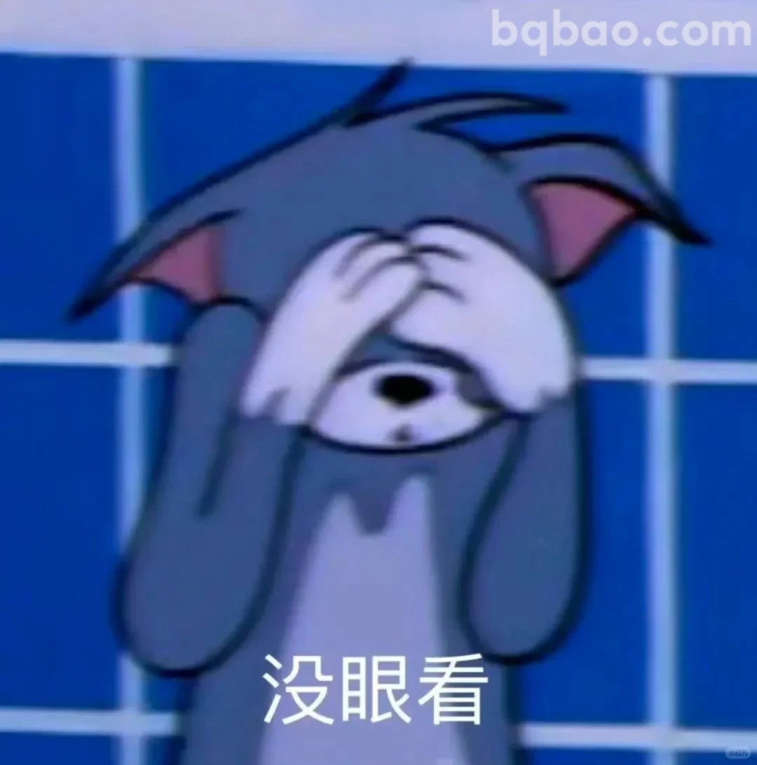 没眼看表情