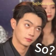 So？眼神质疑表情包