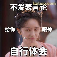 不发表言论自行体会