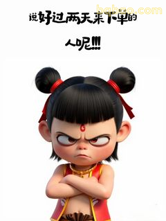 哪吒叉腰质问：人呢！！！