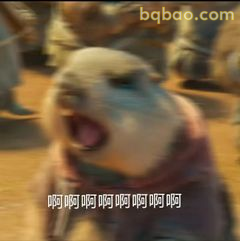 土拨鼠惊恐大叫
