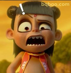 哪吒暴怒瞪眼吼人