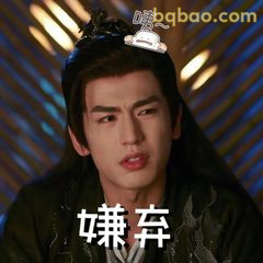 嫌弃脸+小帽子