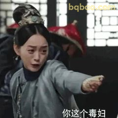 你这个毒妇！