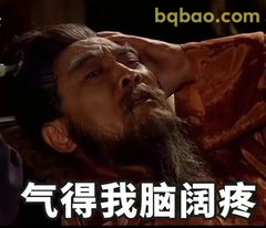 气得我脑阔疼