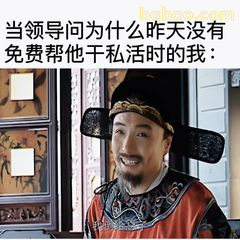 领导问为啥没白干时的我