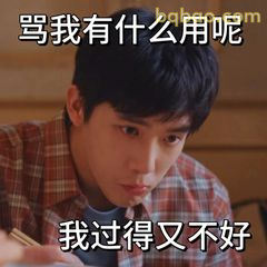 骂我有什么用呢 我过得又不好