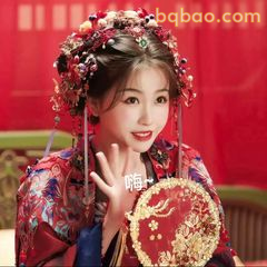 嗨～古装新娘招手