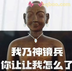 我乃神镜兵你让让我怎么了