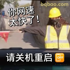 你网速太快了!请关机重启