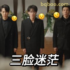 三脸迷茫表情包