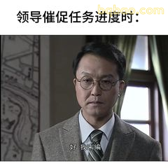 领导催进度时：好，我安排