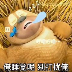 俺睡觉呢别打扰俺