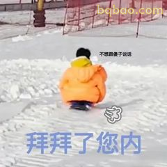 拜拜了您内·雪地蹲
