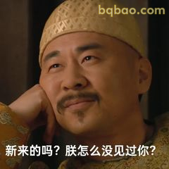 新来的吗？朕怎么没见过你？
