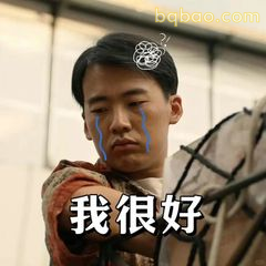 我很好（强撑式微笑）