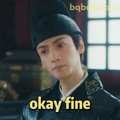 okay fine 无奈摊手