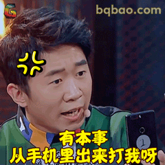 有本事从手机里出来打我呀
