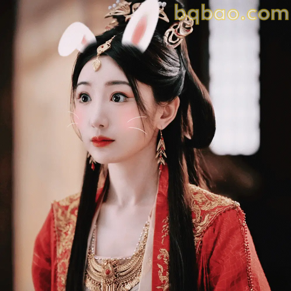 毛晓彤兔耳萌眼震惊