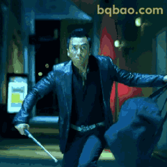 甄子丹持棍霸气出击