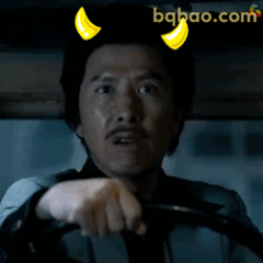 甄子丹陈真恶魔角开车黑化表情