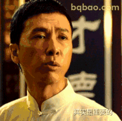 甄子丹严肃凝视表情包
