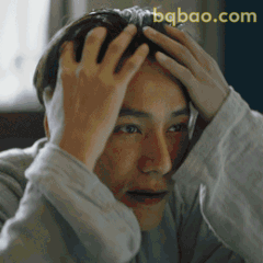 陈坤抓头困惑表情