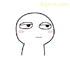 白色小人翻白眼