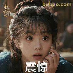 震惊女角色表情包